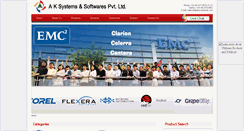 Desktop Screenshot of aksystemsoft.com